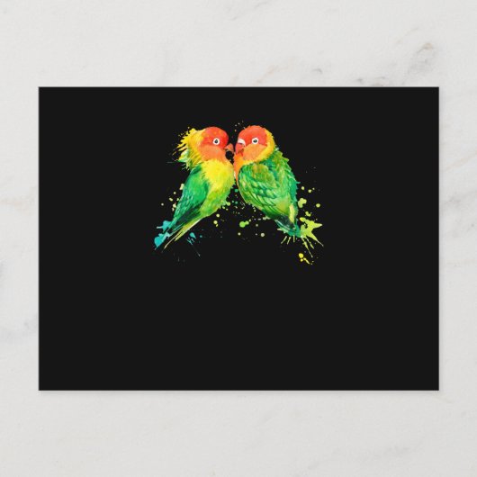 Paardenvogels Briefkaart (Voorkant)