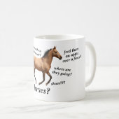 Paardenvragen Koffiemok (Voorkant rechts)