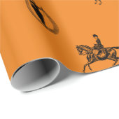 Paardenvrouwen - Sinaasappel Cadeaupapier (Rol Hoek)