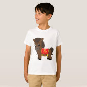 Paardenwagentje T-shirt (Voorkant volledig)