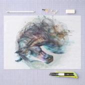 PaardenWaterverf Tissuepapier (Craft)