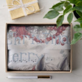 PaardenwinterkerstWaterverf Tissuepapier (Geschenk)