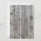 Paardenzadels op korraalhek Western Feestdagenkaart (Achterkant)