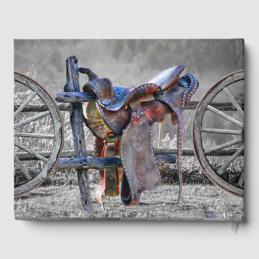 Paardenzadels, Westerne wagelwielen Gastenboek (Achterkant)