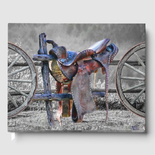 Paardenzadels, Westerne wagelwielen Gastenboek (Voorkant)