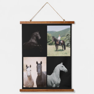 Paardfotografie Kunst op maat voor paardenliefhebb Hangend Wandkleed