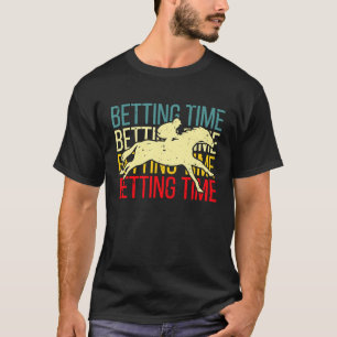 Paardrennen wedden t-shirt