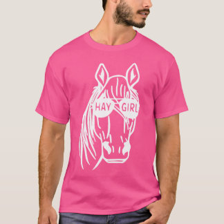 Paardrijden Cowgirl Boerderij Merrie Liefhebbers W T-shirt