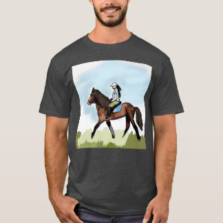 Paardrijden Dag meisje T-shirt