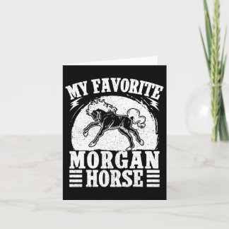 Paardrijden Favoriet Morgan Horse Rider Kaart