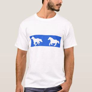Paardrijden Gallopperen Eenvoudig Elledag T-shirt