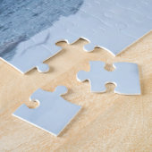 Paardrijden in de winter op Hideout Ranc Legpuzzel (Zijkant)