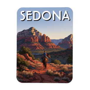 Paardrijden in Sedona Arizona Reis Magneet