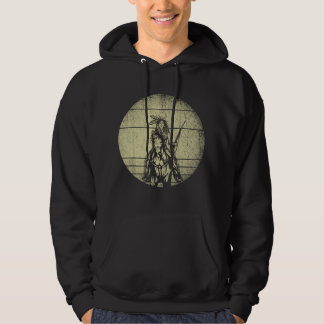 Paardrijden Inheemse Amerikaanse Erfgoed Native Am Hoodie
