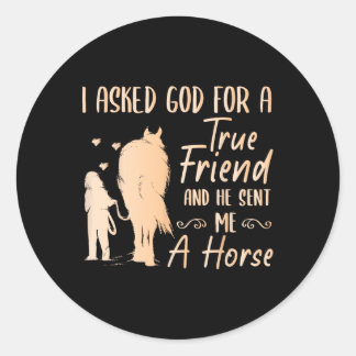 Paardrijden Meisjes Vrouwen Paardensport Paardrijd Ronde Sticker