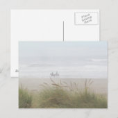 Paardrijden op het strand Briefkaart (Voorkant / Achterkant)