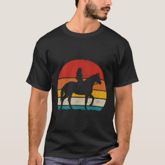 Paardrijden Retro Rider Paardgeschenken voor G T-shirt
