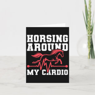 Paardrijden Ruiter - Paardenrug Ekg Kaart