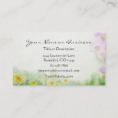 Paardrijden Stable Equestrian Visitekaartjes (Achterkant)