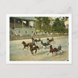 Paardrijden, Weequahic Park, Newark NJ Briefkaart