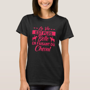 Paardrijder Paarden Vintage 2 T-shirt