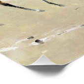 Paardrijders op het strand 1892 perfect poster (Hoek)