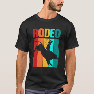 Paardrijkleding Rodeo Vintage Trendy Mode T-shirt