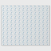  paardrijpatroon cadeaupapier (Vlak)