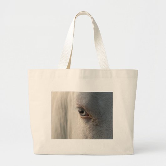 Paardse blik op je grote tote bag (Voorkant)