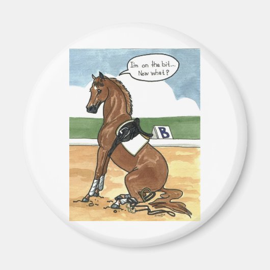 Paardse kunst op het BIT Magneet (Voorkant)