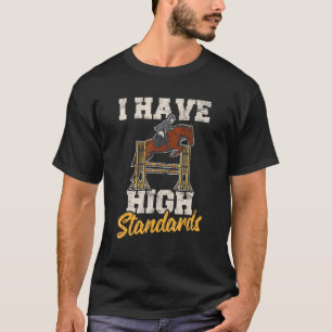 Paardse paardensportschokken Show die ik in hoge s T-shirt