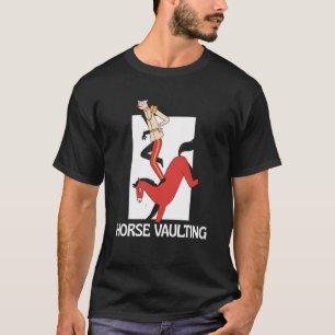 Paardvoltige Hobbypaard Voltigeur Equestrian T-shirt