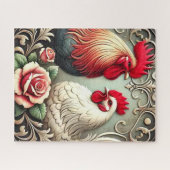 paarkip legpuzzel (Horizontaal)