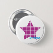 Paars 3 ronde button 5,7 cm (Voorkant /achterkant)