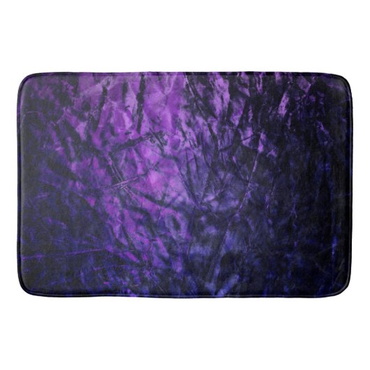 Paars Abstract glam-patroon Badmat (Voorkant)