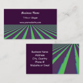 Paars Abstract modern design Visitekaartje (Voorkant / Achterkant)