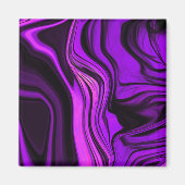 Paars abstract ontwerp magneet (Voorkant)