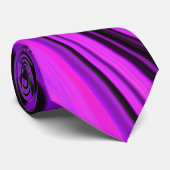 Paars abstract ontwerp stropdas (Opgerold)