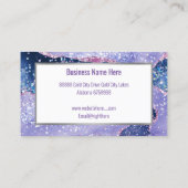 PAARS ABSTRACT WITTE VISITEKAARTJE (Achterkant)