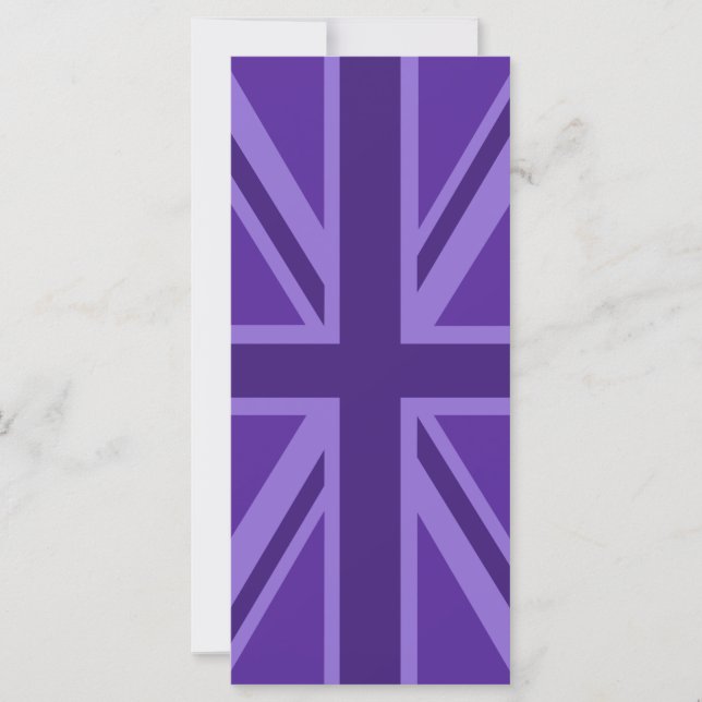 Paars Accent Union Jack Decor (Voorkant)