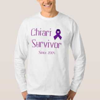 paars_afbeelding, Chiari Survivor , sinds 2004 T-shirt