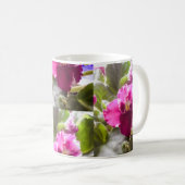 Paars Afrikaans Violet Koffiemok (Voorkant rechts)