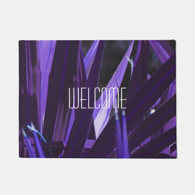 Paars alsjeblieft deurmat (Voorkant)