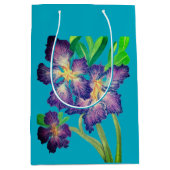 Paars aluminium medium cadeauzakje (Voorkant)