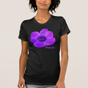 Paars Anemonventiel T Shirt