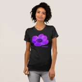  Paars Anemonventiel T Shirt (Voorkant volledig)