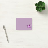 Paars Arabesque Ballet Post-it® Notes (Kantoor)
