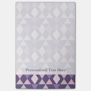 Paars Arabisch geometrisch patroon Post-it® Notes