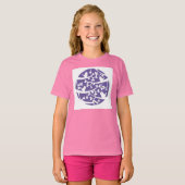 paars berdy t-shirt (Voorkant volledig)