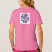 paars berdy t-shirt (Achterkant)